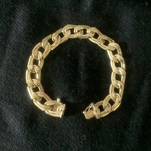 14k Gold Link Bracelet
